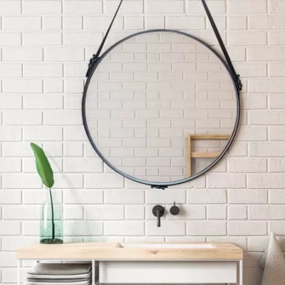 Espelho de Banheiro Redondo Decor 60cm - WEBSIZE - Espelho para Banheiro