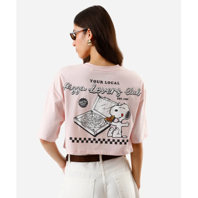 Camiseta Feminina Snoopy
