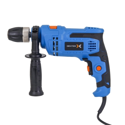 Furadeira de Impacto Dexter c/ Punho Aux e Regulador Profundidade 900W 1/2